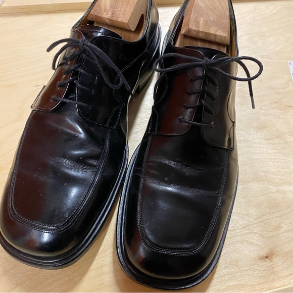 Nordstrom Mezlan $425 Mens Oxford Dress Shoes Black Lace Up. - Picture 2 of 9